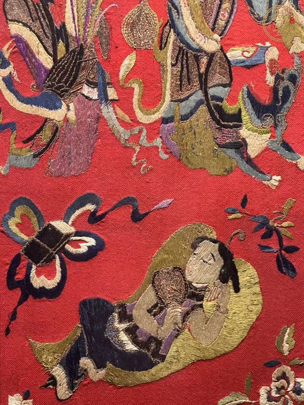 古玩雜項(xiàng)刺繡真品鑒賞圖