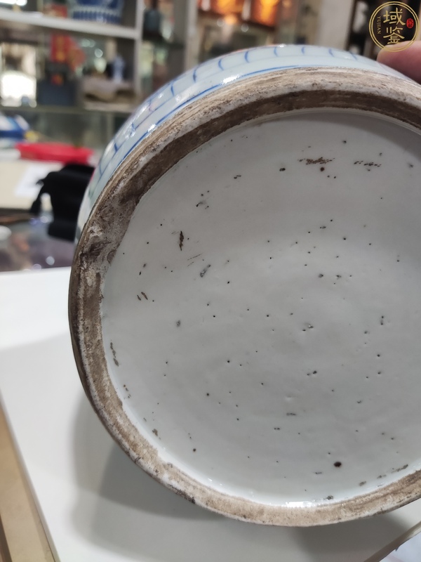 古玩陶瓷青花淡描花卉紋喜字撇口瓶拍賣，當(dāng)前價格4588元