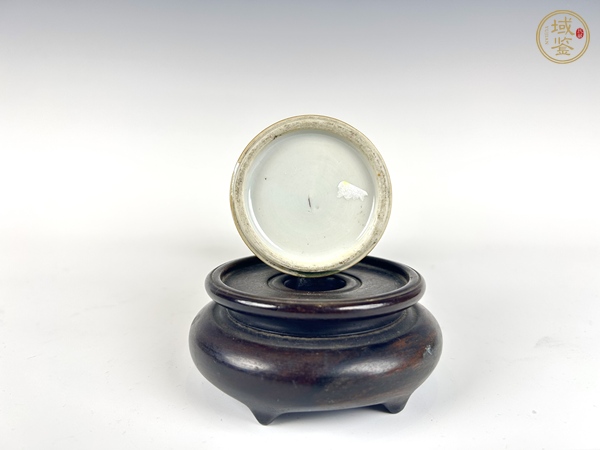 古玩陶瓷清乾隆·粉彩花卉花觚真品鑒賞圖