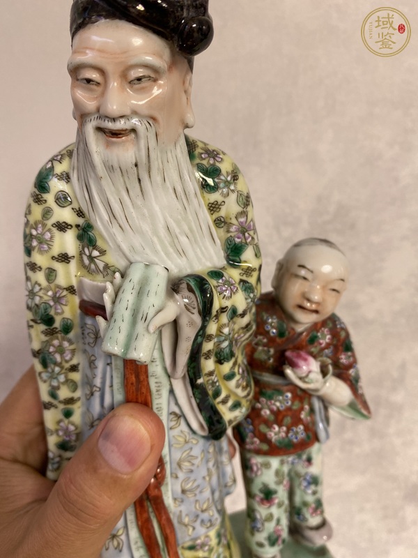 古玩陶瓷粉彩瓷塑真品鑒賞圖