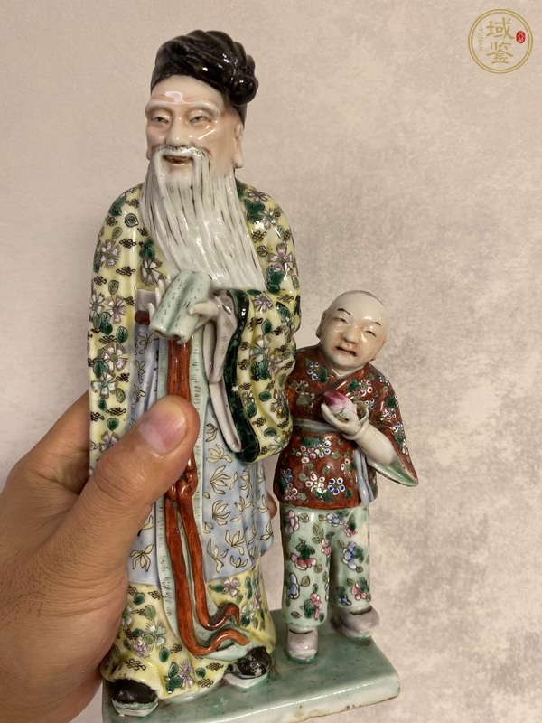 古玩陶瓷粉彩瓷塑真品鑒賞圖