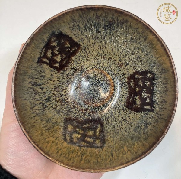 古玩陶瓷宋代吉州窯盞真品鑒賞圖