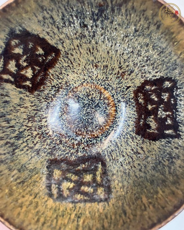 古玩陶瓷宋代吉州窯盞真品鑒賞圖