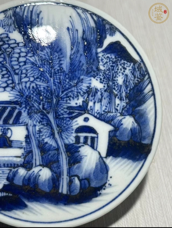 古玩陶瓷青花蓋盒真品鑒賞圖