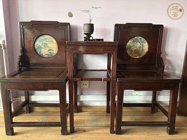 古玩雜項單背椅真品鑒賞圖