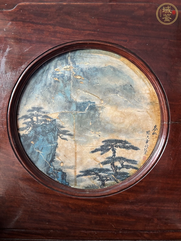 古玩雜項單背椅真品鑒賞圖