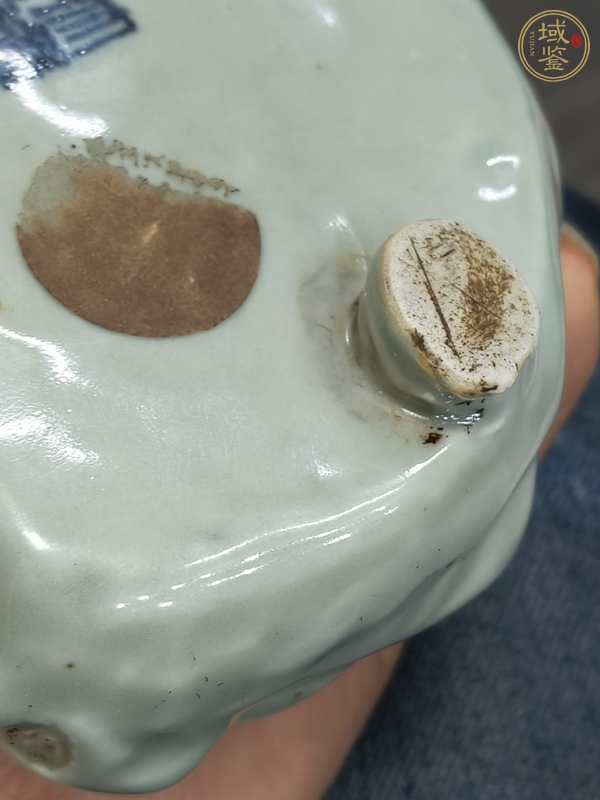 古玩陶瓷青釉洗真品鑒賞圖
