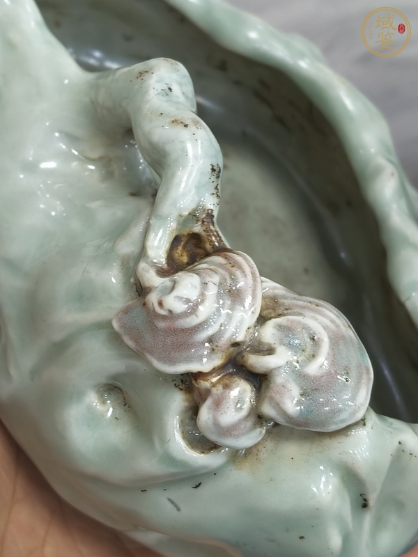 古玩陶瓷青釉洗真品鑒賞圖