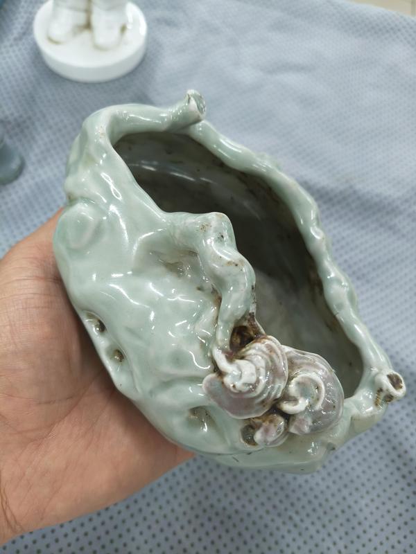 古玩陶瓷青釉洗拍賣，當前價格9999元