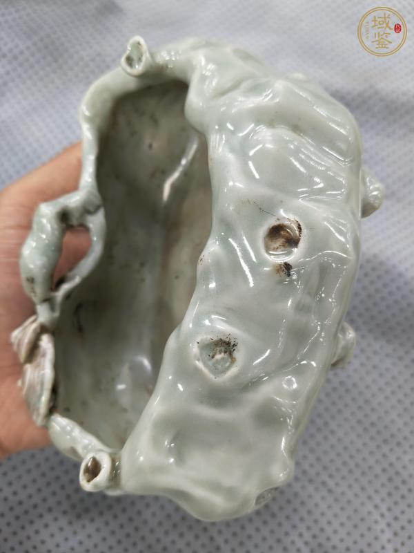 古玩陶瓷青釉洗真品鑒賞圖