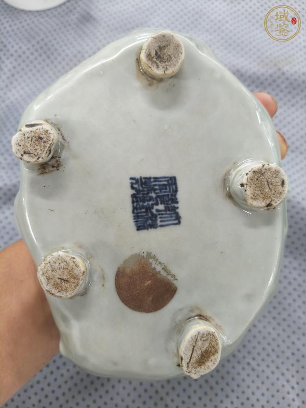 古玩陶瓷青釉洗真品鑒賞圖