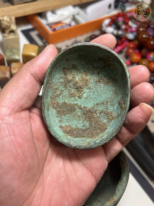 古玩銅器提梁壺真品鑒賞圖