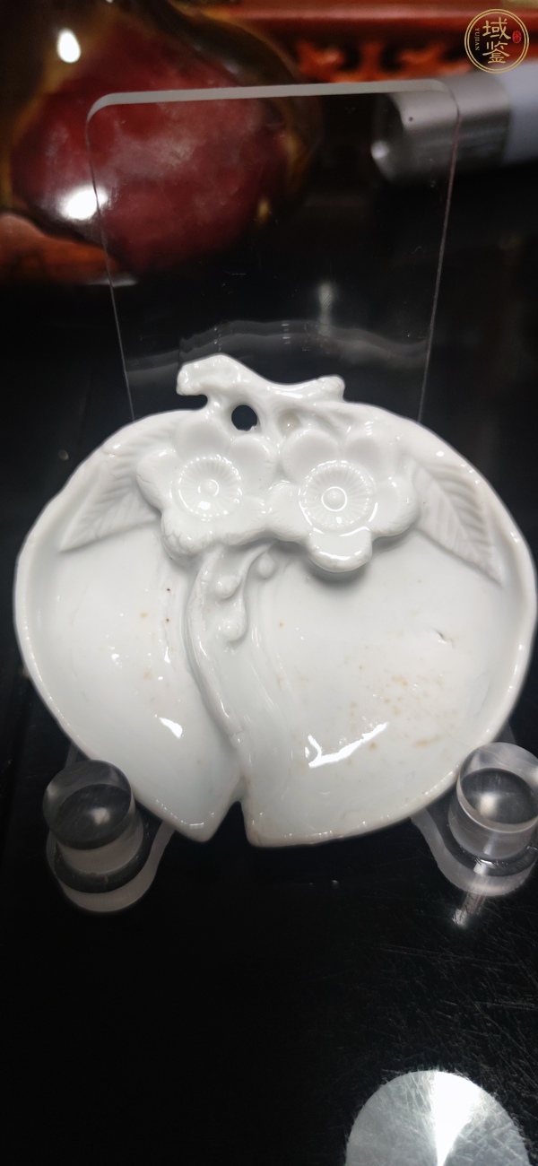 古玩陶瓷德化窯筆舔真品鑒賞圖