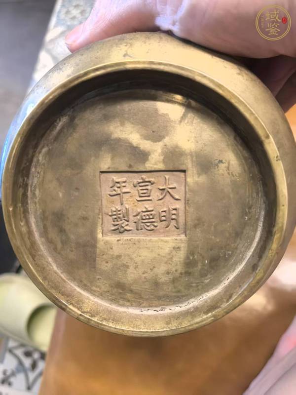 古玩銅器爐真品鑒賞圖