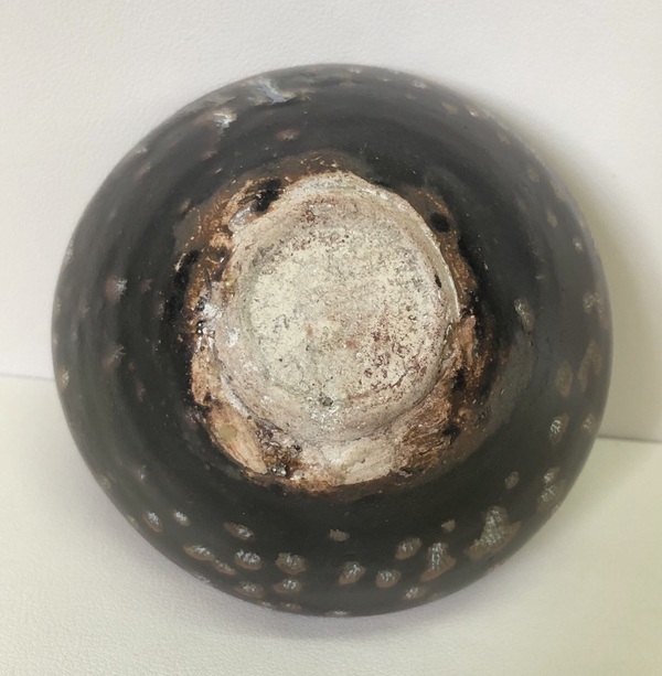 古玩陶瓷吉州窯貼花茶盞拍賣，當(dāng)前價(jià)格288元