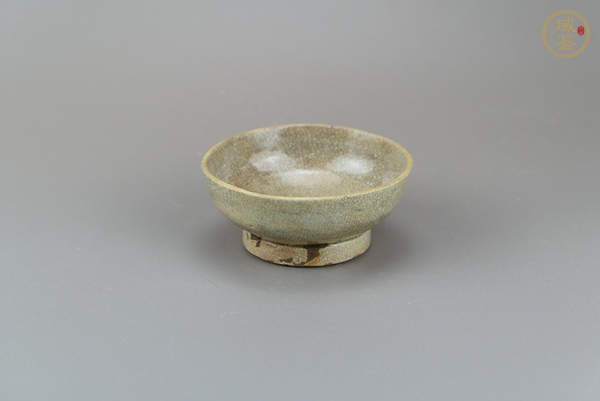 古玩陶瓷哥釉水洗真品鑒賞圖