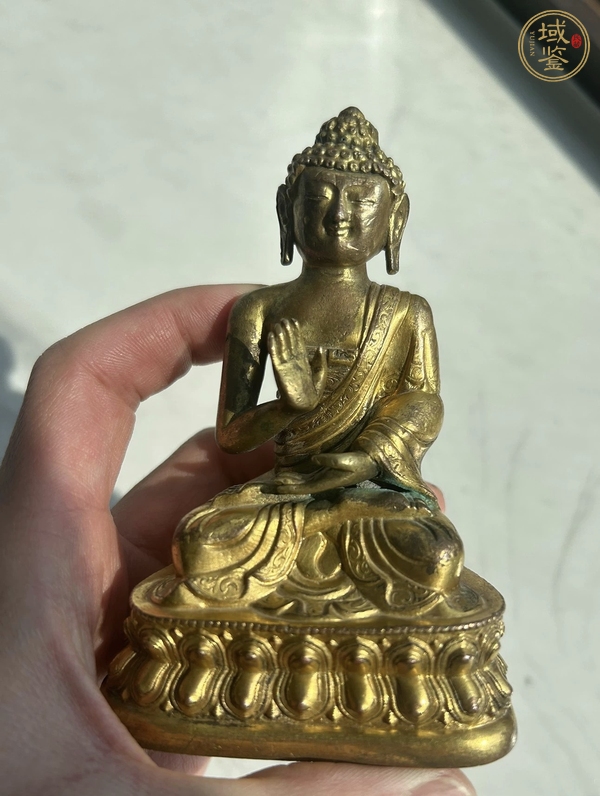 古玩銅器造像真品鑒賞圖