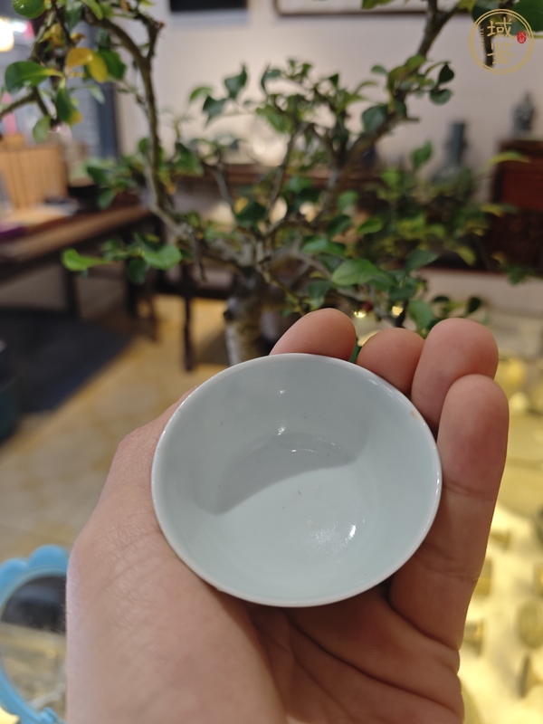 古玩陶瓷青花茶園真品鑒賞圖