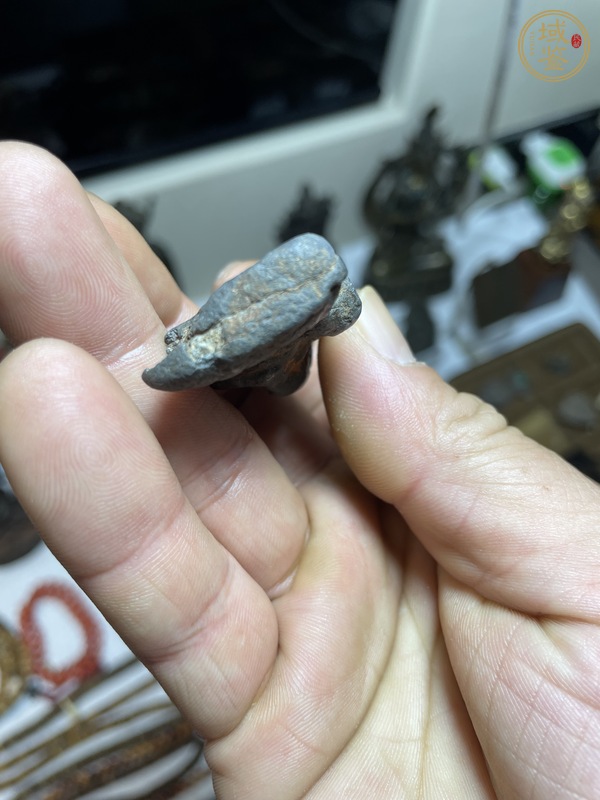 古玩銅器象鼻財(cái)神真品鑒賞圖