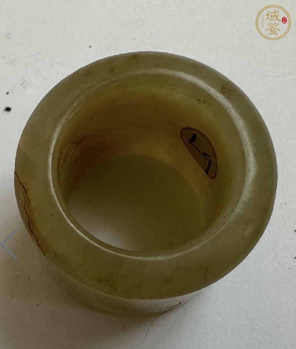 古玩玉器玉扳指真品鑒賞圖