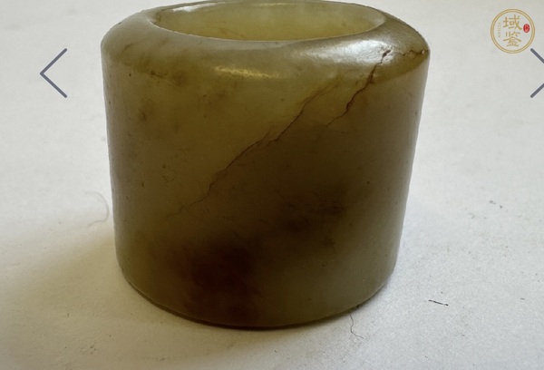 古玩玉器玉扳指真品鑒賞圖