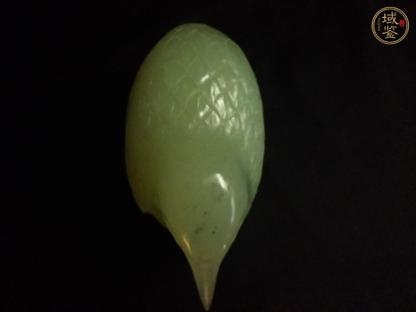 古玩玉器岫玉雕“鵪鶉”擺件真品鑒賞圖