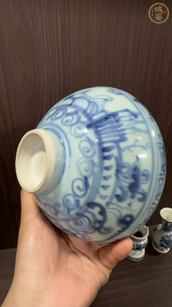 古玩陶瓷青花碗真品鑒賞圖