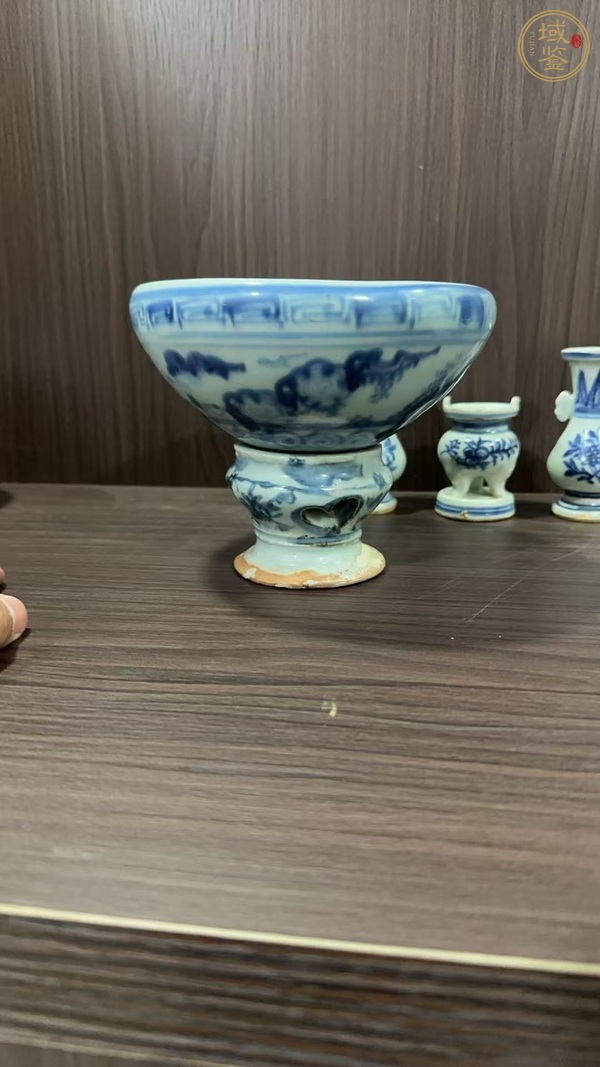古玩陶瓷青花碗真品鑒賞圖