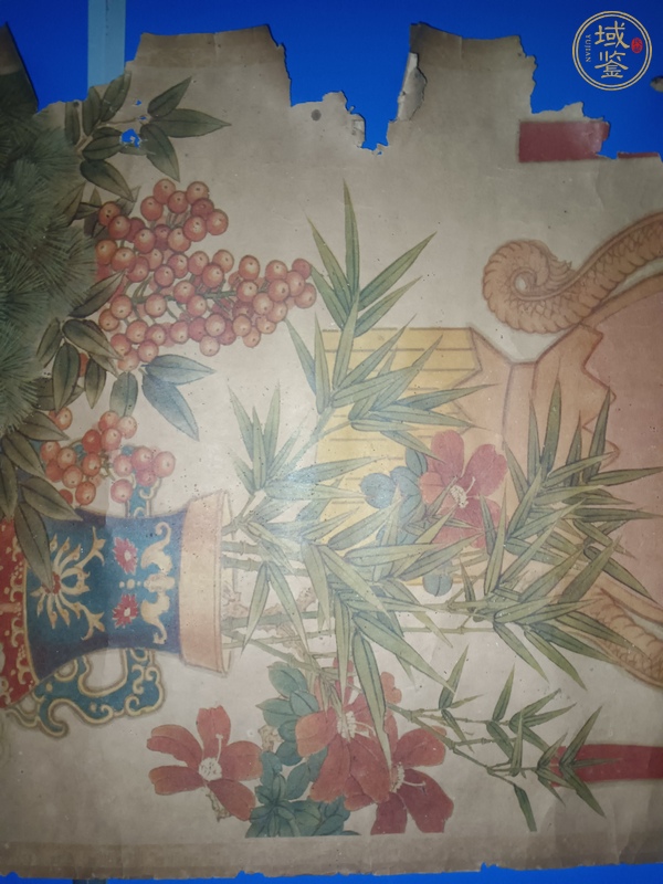 古玩字畫紙本博古圖真品鑒賞圖
