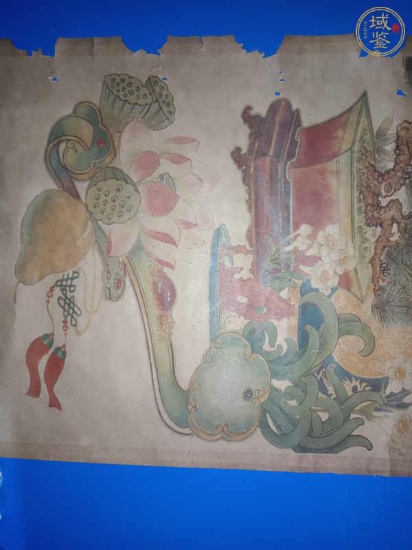 古玩字畫紙本博古圖真品鑒賞圖