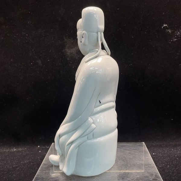古玩陶瓷德化窯觀塑像拍賣，當前價格800元