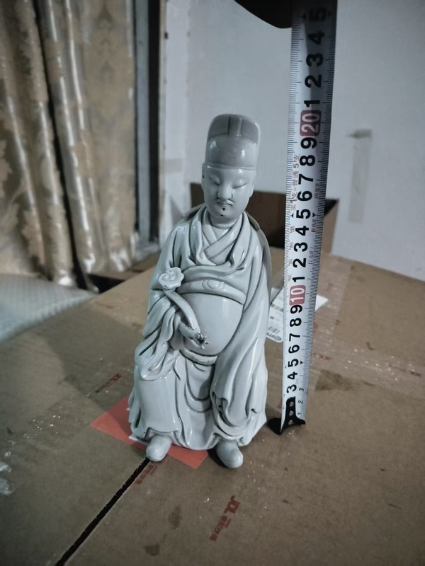 古玩陶瓷德化窯觀塑像拍賣，當前價格800元