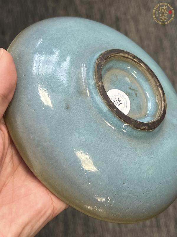 古玩陶瓷鈞窯盤真品鑒賞圖