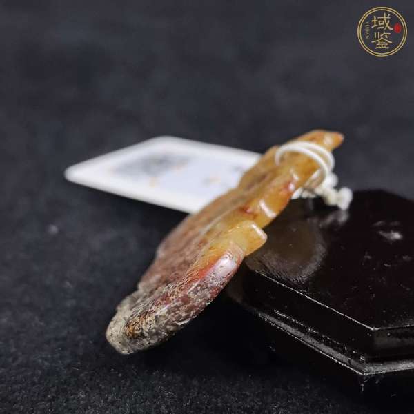 古玩玉器做舊仿戰(zhàn)國“s”形龍佩真品鑒賞圖
