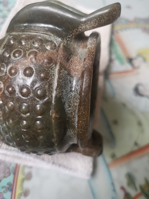 古玩玉器和田玉雕仿古“玉爐”拍賣，當(dāng)前價格1288元