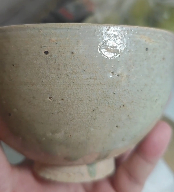 古玩陶瓷南北朝相州窯青釉盞托一套拍賣，當(dāng)前價格28888元