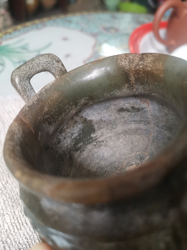 古玩玉器和田玉雕仿古“玉爐”拍賣，當(dāng)前價格1288元