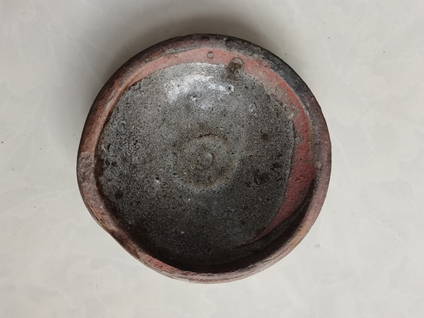 古玩陶瓷宣州窯醬釉燈盞拍賣，當(dāng)前價(jià)格0元