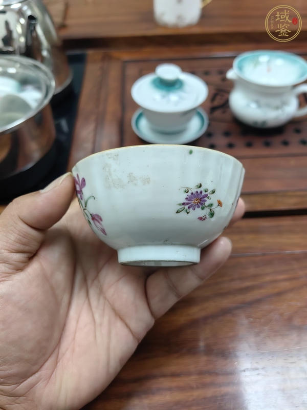 古玩陶瓷廣彩小碗真品鑒賞圖