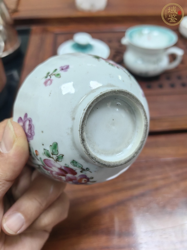 古玩陶瓷廣彩小碗真品鑒賞圖