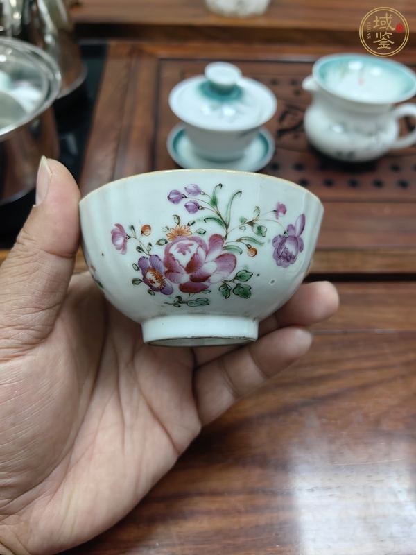 古玩陶瓷廣彩小碗真品鑒賞圖