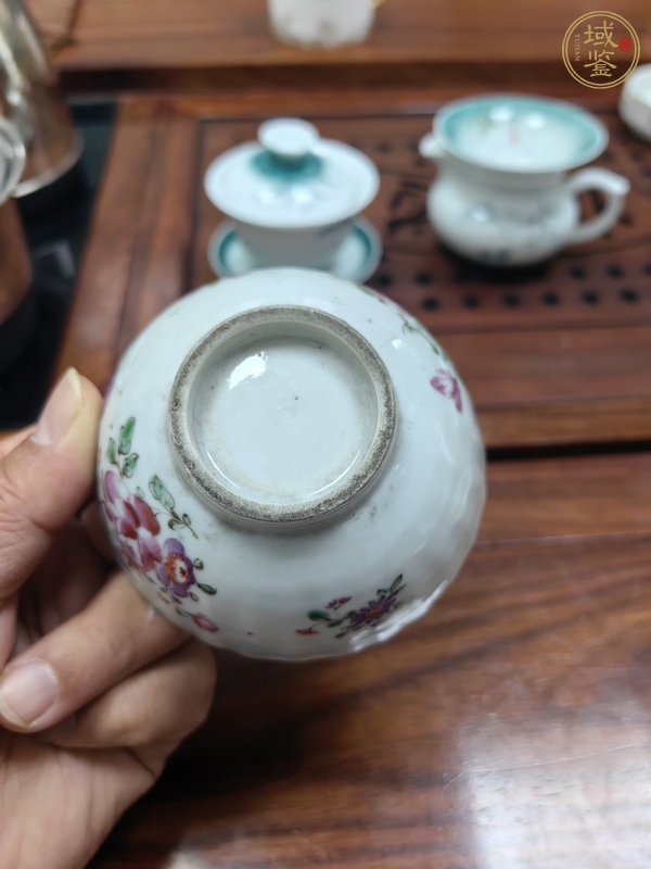 古玩陶瓷廣彩小碗真品鑒賞圖