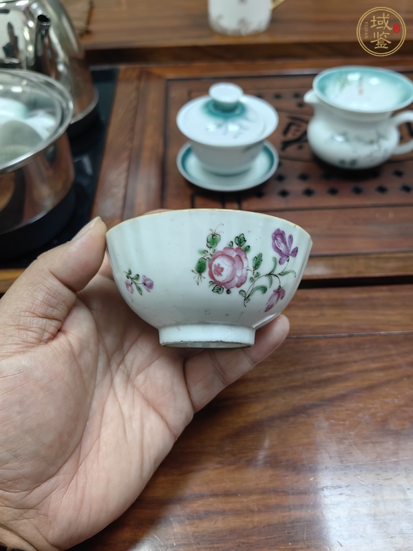 古玩陶瓷廣彩小碗真品鑒賞圖