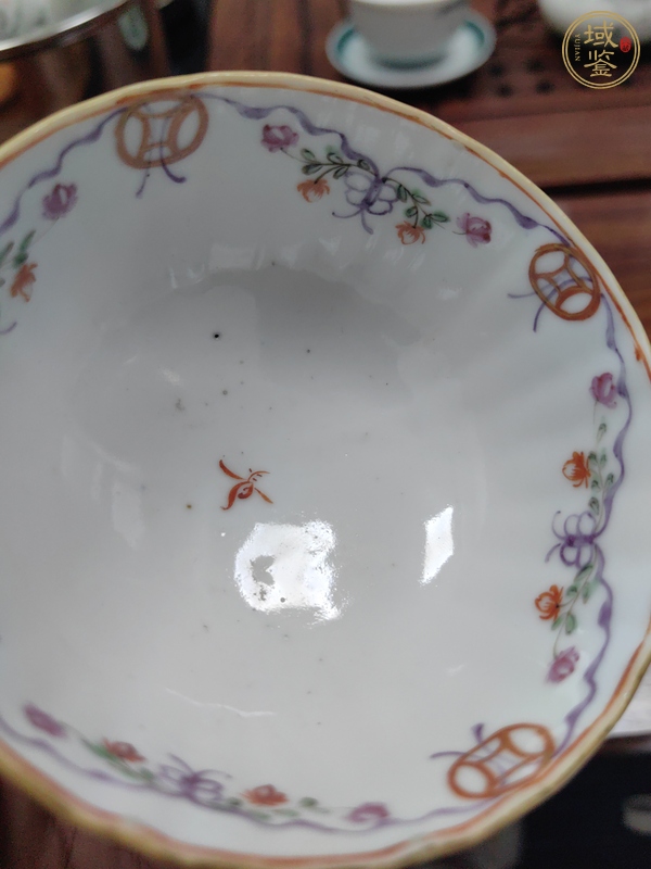古玩陶瓷廣彩小碗真品鑒賞圖