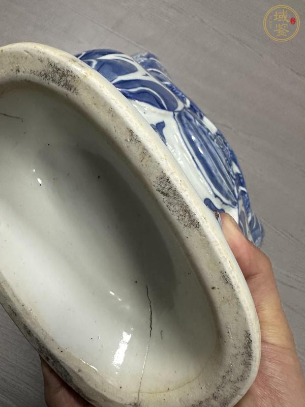 古玩陶瓷青花蝴蝶瓶真品鑒賞圖