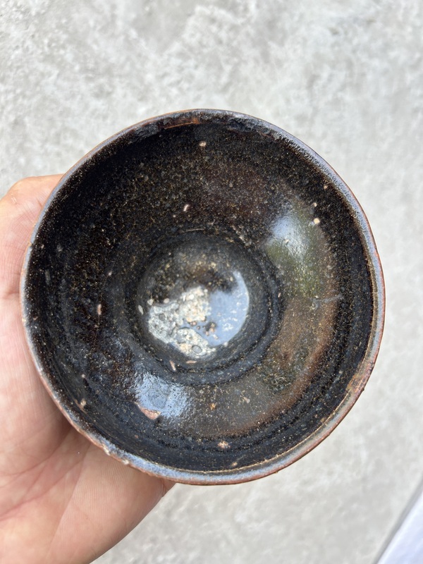 古玩陶瓷福清窯茶盞拍賣，當(dāng)前價格222元