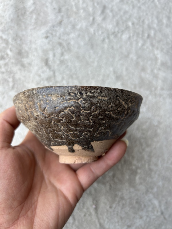 古玩陶瓷建窯龜背盞拍賣，當(dāng)前價格222元