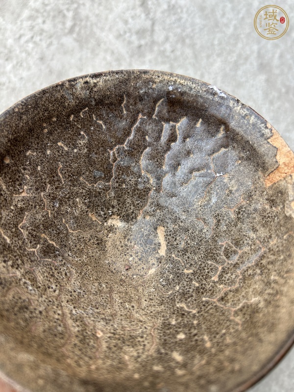 古玩陶瓷建窯龜背盞真品鑒賞圖