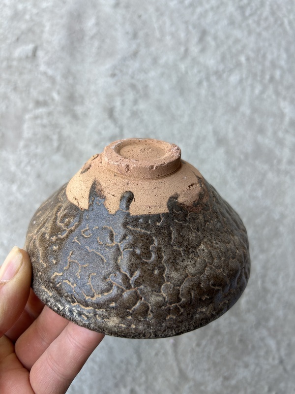 古玩陶瓷建窯龜背盞拍賣，當(dāng)前價格222元