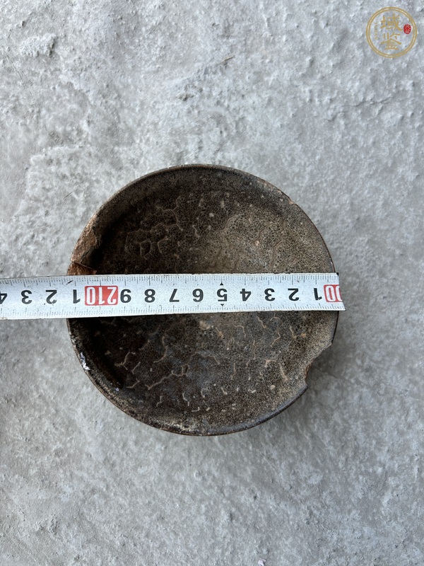 古玩陶瓷建窯龜背盞真品鑒賞圖